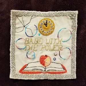 Labyrinth Emroidered Patch